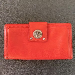 Marc by Marc Jacobs Coral Toggle Leather Wallet